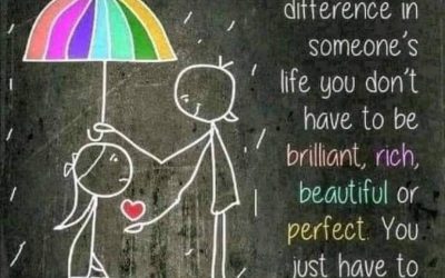 You just have to care …………