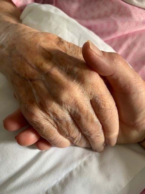 This is care.  Sometimes we are just there to reassure our client that everything is going to be ok 💕