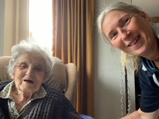 A little bit of a treat for Mary!